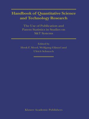 cover image of Handbook of Quantitative Science and Technology Research